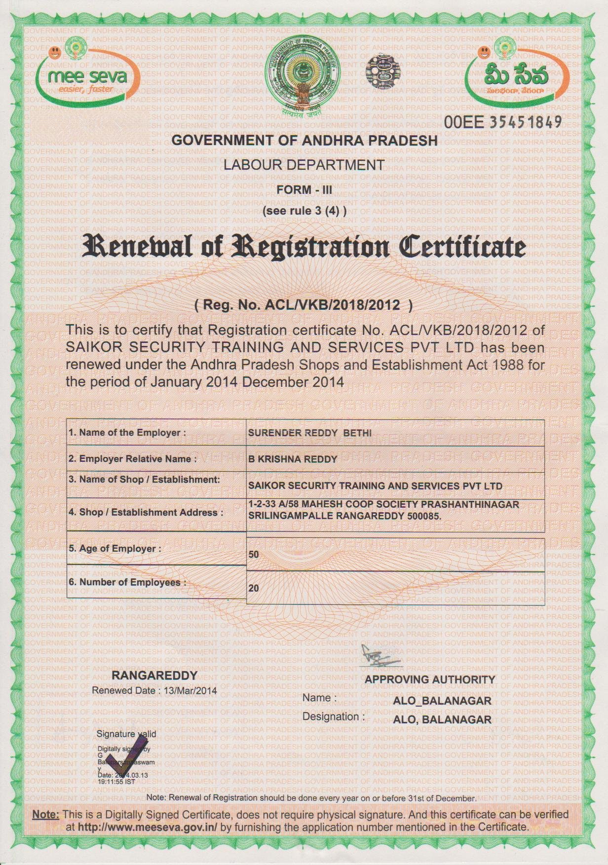 Labour License